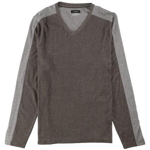 Alfani Mens Textured LS Basic T-Shirt - 1 of 1