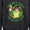 Women's - Avatar: The Last Airbender - Toph Melon Lord Lightweight French Terry Wide Neck Long Sleeve Shirt - 2 of 4