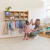 ECR4Kids 10-Section Hanging Coat Locker with Shelf , Classroom Storage - 3 of 4