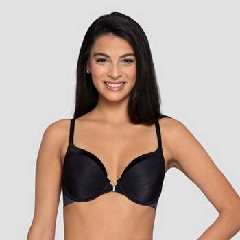 Leonisa Underwire Triangle Bra With High Coverage Cups - Black 34c : Target