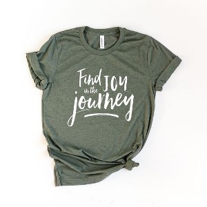 Simply Sage Market Women's Find Joy In The Journey Short Sleeve Graphic Tee - 1 of 3