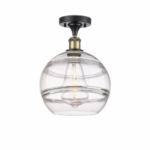 Rochester - 1 Light Semi-Flush Mount In Industrial Style-12.88 Inches Tall and 10 Inches Wide - 1 of 1