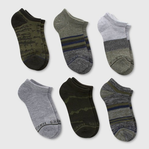 Hanes Originals Women's Ankle Socks, Moisture Wicking, 10-Pairs