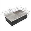 winado 32 x 22 in. Drop-in 304 Stainless Steel Sink Kitchen with Protector - 2 of 4