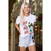 Deck The Halls with Balls of Yarn Womens Graphic T Shirt Tees Brisco Brands - 4 of 4