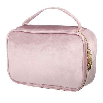 Unique Bargains Velvet Multifunctional Cosmetic Bag 1 Pc