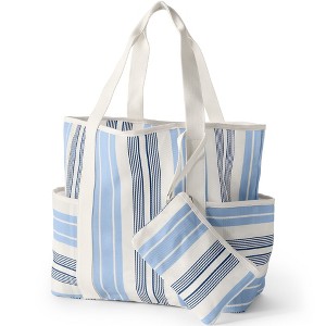 Lands' End Large Mesh Beach Tote - 1 of 4