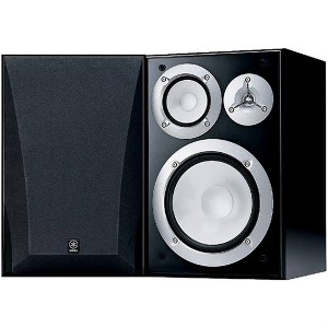 Yamaha NS6490BLK 3-Way Bookshelf Black Stereo Speakers - - 1 of 1
