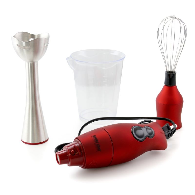 Better Chef DualPro Handheld Immersion Blender / Hand Mixer in Red, 2 of 5