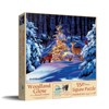 Sunsout Woodland Glow 550 pc  Christmas Jigsaw Puzzle 36686 - 2 of 4