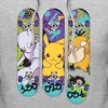 Men's Pokemon Mewtwo, Pikachu, and Psyduck Skateboard Decks Pull Over Hoodie - 2 of 4