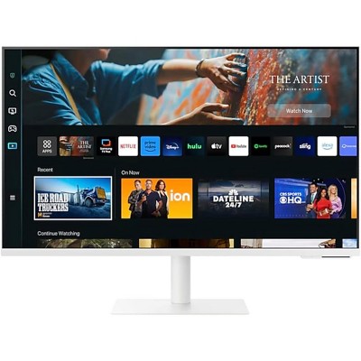 Manufacturer Refurbished Samsung 27" M70C 60Hz 4ms 3840 x 2160 Smart Monitor, White