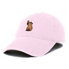 Dalix Capybara Cap Embroidered Dad Baseball Hat Cotton Adjustable Womens - 4 of 4