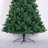 6feet Artificial Christmas Tree With 1000 Branch Tips Foldable Metal Base Metal Hinges Xmas Tree For Home Office Party Decoration - 3 of 4
