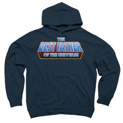 Adult Design By Humans The Best Father of the Universe By Melonseta Pullover Hoodie