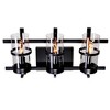 CWI Lighting Sierra 3 Light Wall Sconce With Black Finish - 4 of 4