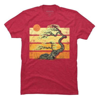 Men's Design By Humans Summer Tree 2 By pilipsjanuarius T-Shirt