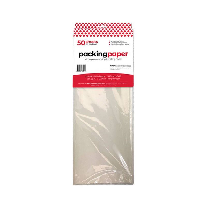Natural Home 50ct Paper Sheets, 1 of 2
