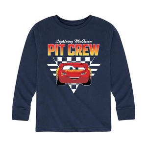 Boys' - Cars -  Long Sleeve Graphic T-Shirt - 1 of 4