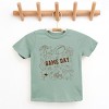 Football Game Day Collage - Kids Youth Short Sleeve Tee and Toddler Short Sleeve Tee - 2 of 3