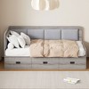 Whisen Daybed with 3 Drawers and 3 Storage Compartments - 2 of 4