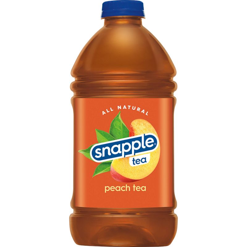 Snapple Peach Tea - 64 fl oz Bottle, 3 of 9