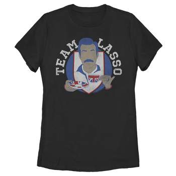 Women's Ted Lasso Whistle Master T-shirt - Black - X Large : Target