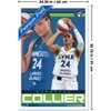 Trends International WNBA Minnesota Lynx - Napheesa Collier 25 Framed Wall Poster Prints - 3 of 4