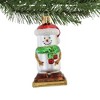 Old World Christmas 3.75 In S'mores Snowman Marshmellows Chocolate Tree Ornaments - 3 of 3