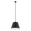 Z-Lite Lilly 1 - Light Pendant in  Matte Black - 3 of 4
