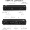 Siig Dual Host 4K USB-C KVM MST Docking Station with PD - CEDK0111S1 - 4 of 4
