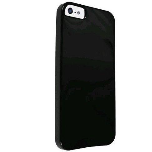 Arrangement Bruin Nodig uit Technocel Solid Tpu Slider Skin For Apple Iphone 5/5s - Black : Target