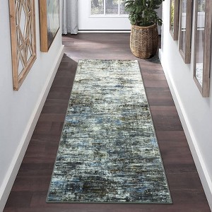 Area Rugs Modern Abstract Rug, Living Room Rugs Soft Non-Slip Stain-Resistant Washable Carpet for Bedroom, Dining Room - 1 of 4