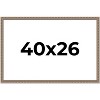 PosterPalooza | Deco Silver Picture Frame - UV Acrylic, Backing Board, Hanging Hardware Included - 2 of 4