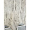 RLF Home Varvara Regal 3" Rod Pocket Lining Luxurious and Elegant Window Treatment Valance 50" x 17" Charcoal - 3 of 4
