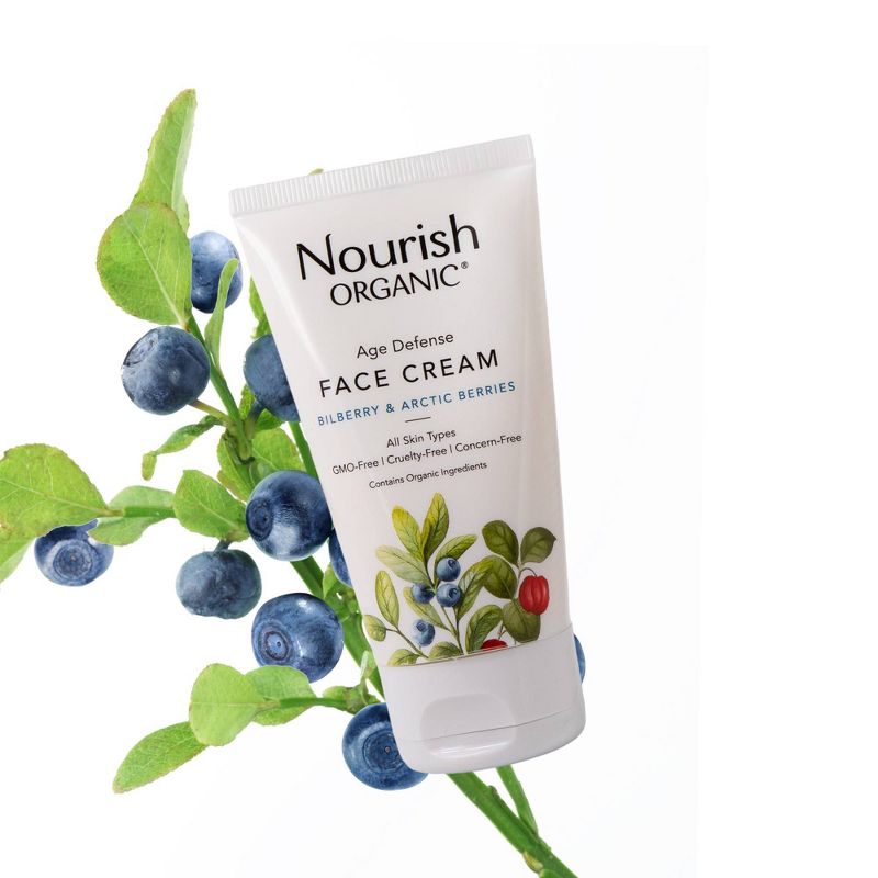 Nourish Organic Age Defense Cream - 1.7 fl oz, 4 of 5