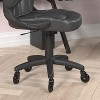 Flash Furniture X10 Gaming Chair Racing Office Computer PC Adjustable Chair with Flip-up Arms and Transparent Roller Wheels - 4 of 4