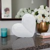 Creative Abstract Ceramic Heart Sculpture, Room, Office Decor or Gift - 3 of 4
