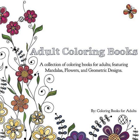 adult coloring books  paperback
