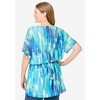Woman Within Plus Size Miracle Mesh Blouson Tunic - 3 of 4