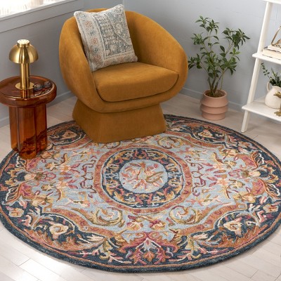 Savonnerie Hand Tufted 85% Wool, 15% Cotton Oriental Rug