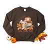 Simply Sage Market Women's Graphic Sweatshirt Coquette Girl Who Loves Fall - 3 of 4