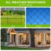 10 Panels Decorative Garden Fence, Metal Wire Border Animal Barrier, No Dig Landscape Fencing, Flower Bed Edging for Yard Landscape Outdoor Decor - 3 of 4