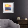 Trademark Fine Art - Beata Czyzowska Young Sunrise In My Square Matted Framed Art - 2 of 4