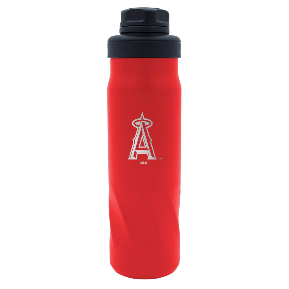 Photos - Glass MLB Los Angeles Angels 20oz Stainless Steel Water Bottle 