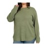 Women's Brooklyn Round Neck Sweater Plus - ZENANA - 2 of 2