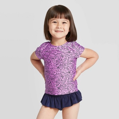 target girls rash guard