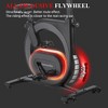 Exercise Bike for Home, Magnetic Resistance Stationary Bikes with Adjustable Seat, Fitness Bikes with LED Monitor, Smart Workout App, 300lb Capacity - 2 of 4