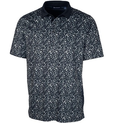 Cutter & Buck Mens Forge Polo Particle Print Polo Shirt