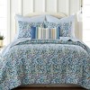 Calico Multicolored Euro Sham Set - Two Euro Shams - Levtex Home - 3 of 3